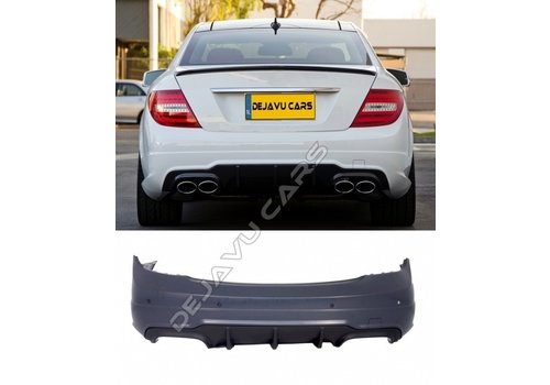 OEM Line ® Facelift C63 AMG Look Rear bumper for Mercedes Benz C-Class W204