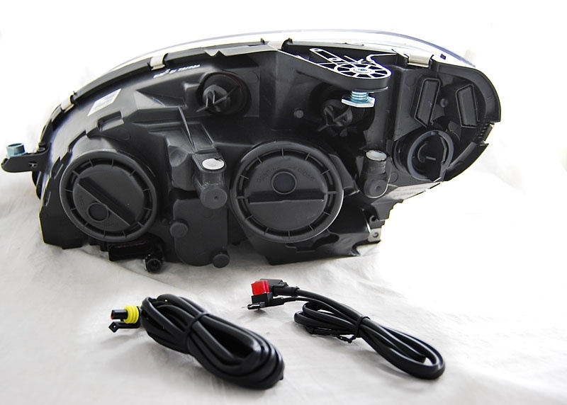 LED Bi Xenon Look Headlights for Mercedes Benz CClass W204 Dejavu