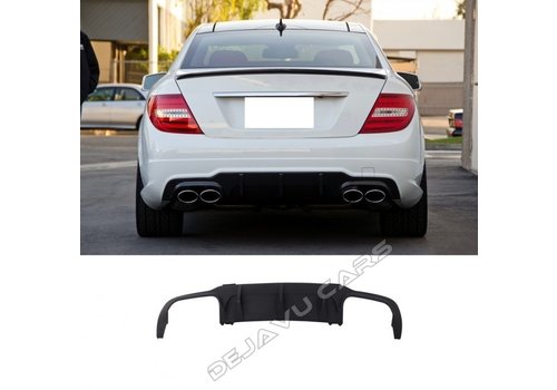 OEM Line ® C63 AMG Look Diffuser for Mercedes Benz C-Class W204