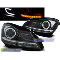 Bi Xenon Look LED Headlights for Mercedes Benz C-Class W204 Facelift