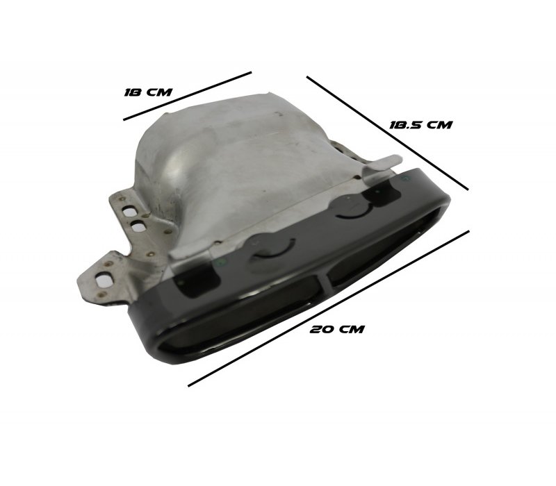 AMG Look Exhaust tips for Mercedes Benz A-Class & CLA-Class