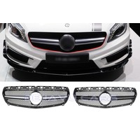 A45 AMG Look Kühlergrill für Mercedes Benz A-Klasse W176