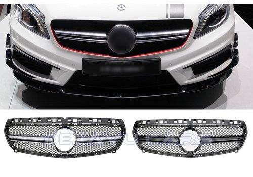 OEM Line ® A45 AMG Look Kühlergrill für Mercedes Benz A-Klasse W176