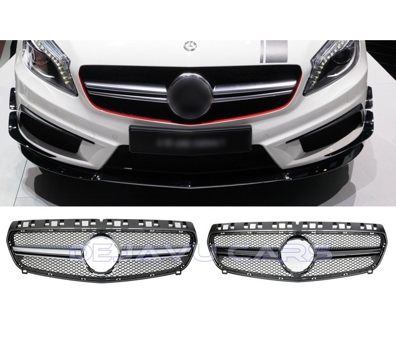 A45 AMG Look Front Grill for Mercedes Benz A-Class W176