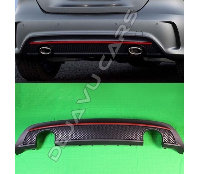 AMG Look Diffuser voor Mercedes Benz A-Klasse W176