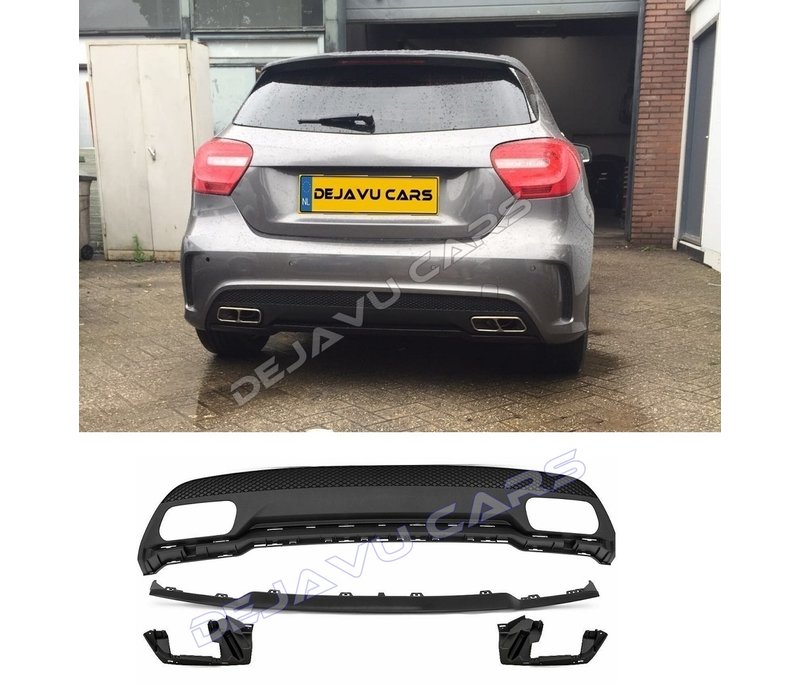 A45 AMG Look Diffuser for Mercedes Benz A-Class W176