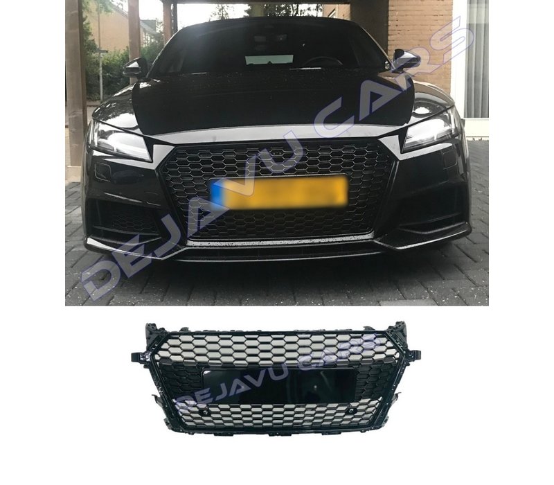 RS Look Kühlergrill Black Edition für Audi TT