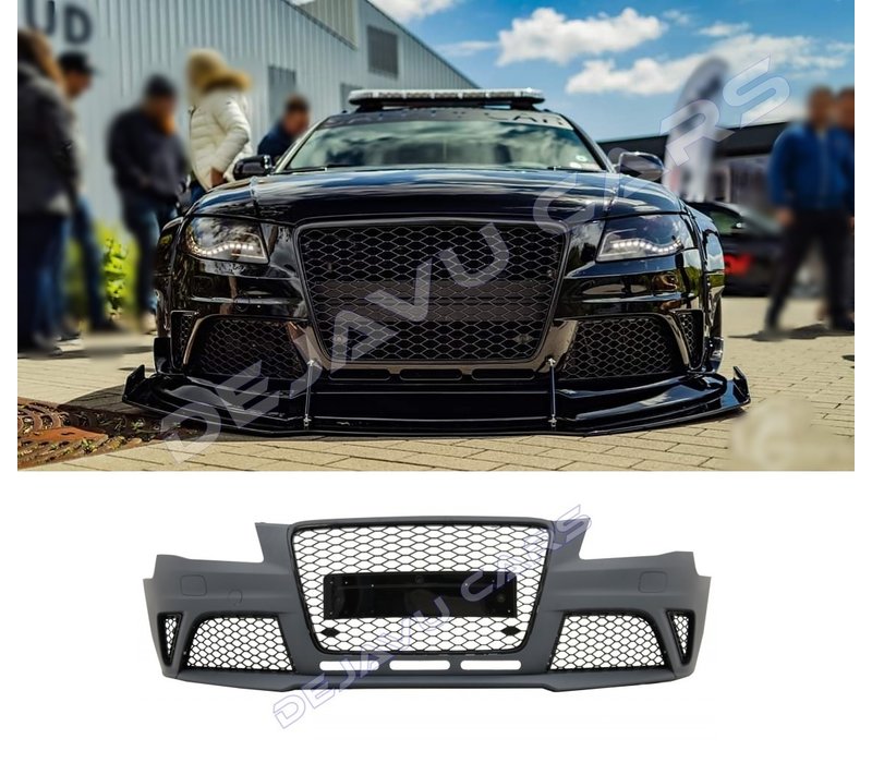 RS4 Look Voorbumper voor Audi A4 B8 / S line / S4