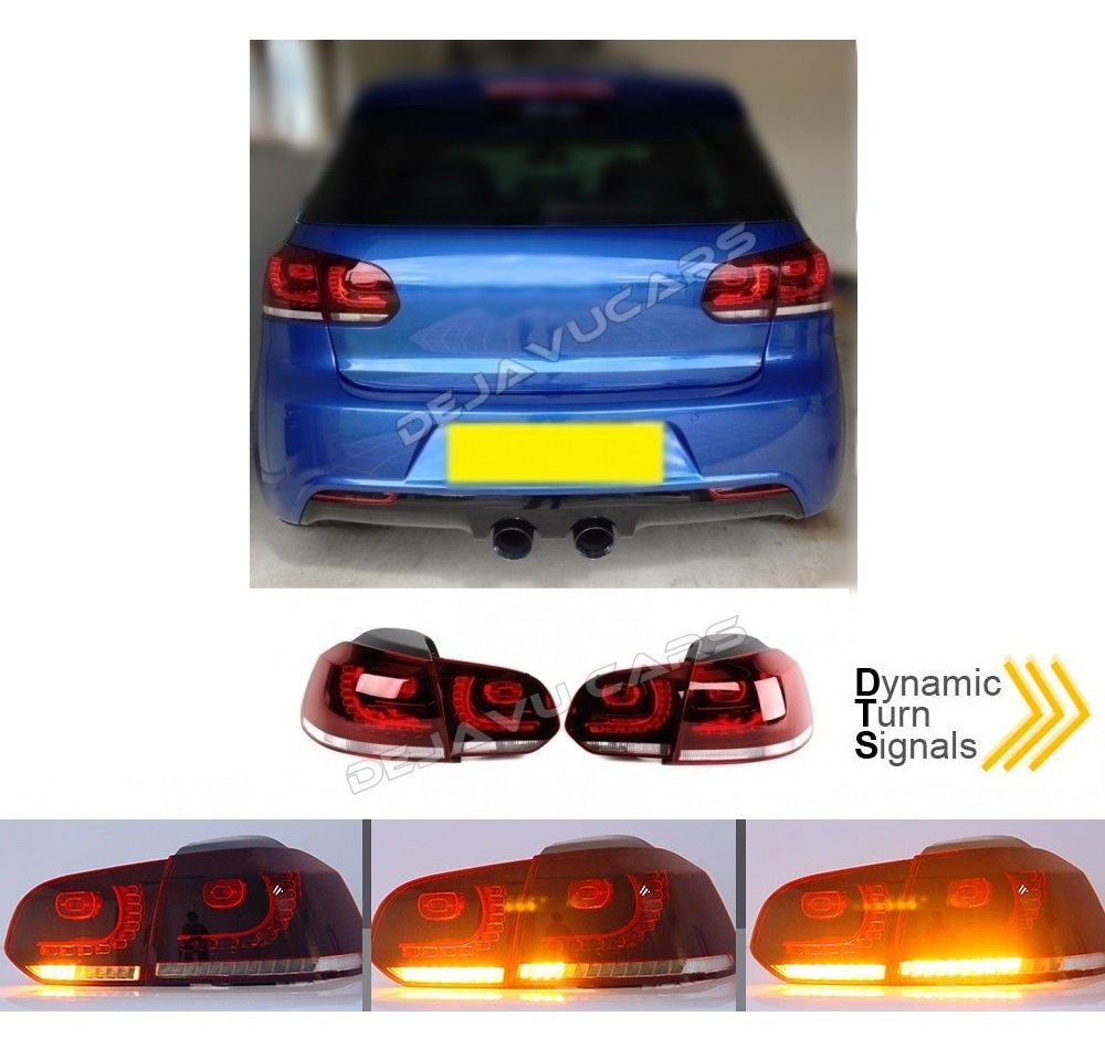 R20 / GTI Look Dynamisch VOLL LED Rückleuchten für Volkswagen Golf