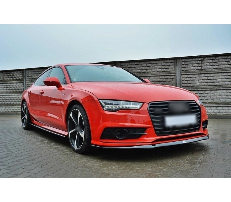 Front splitter for Audi A7 Facelift S line / S7