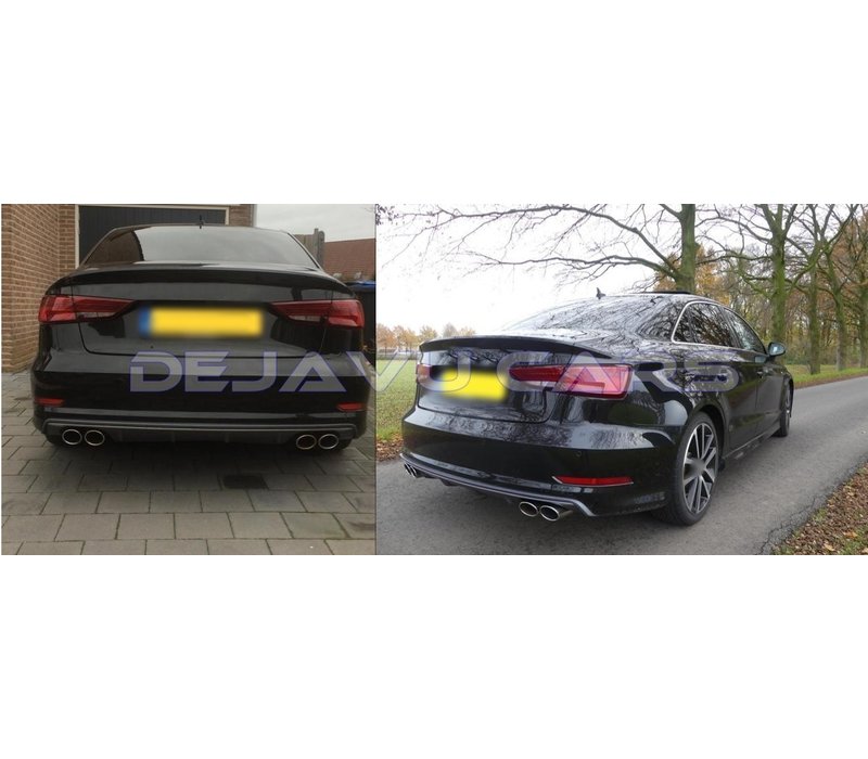 S3 Look Diffuser voor Audi A3 8V S line / S3