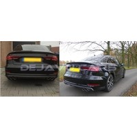 S3 Look Exhaust system for Audi A3 8V Saloon (Sedan/Limousine)