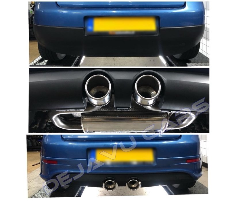 R32 R20 Sport Look Exhaust System for Volkswagen Golf 5 & Golf 6
