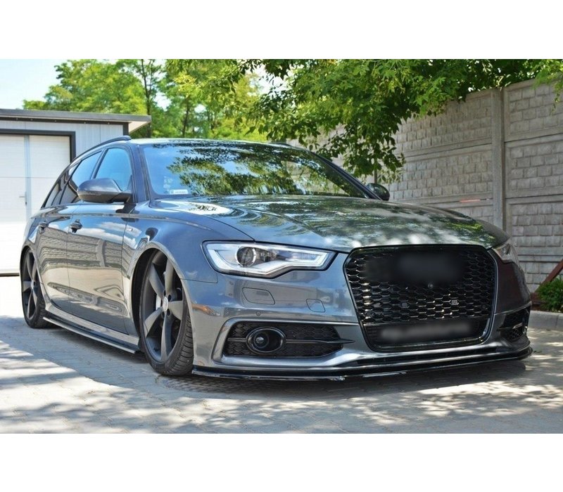 Front splitter voor Audi A6 C7 S line / S6