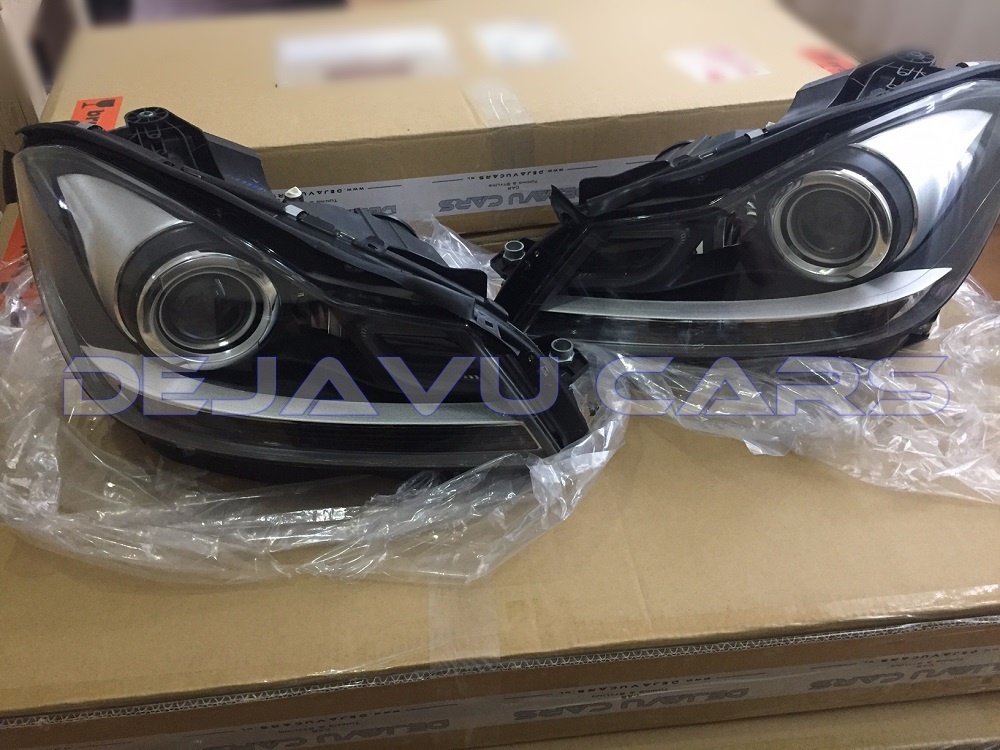 Bi Xenon Look LED Headlights for Mercedes Benz CClass W204 Facelift