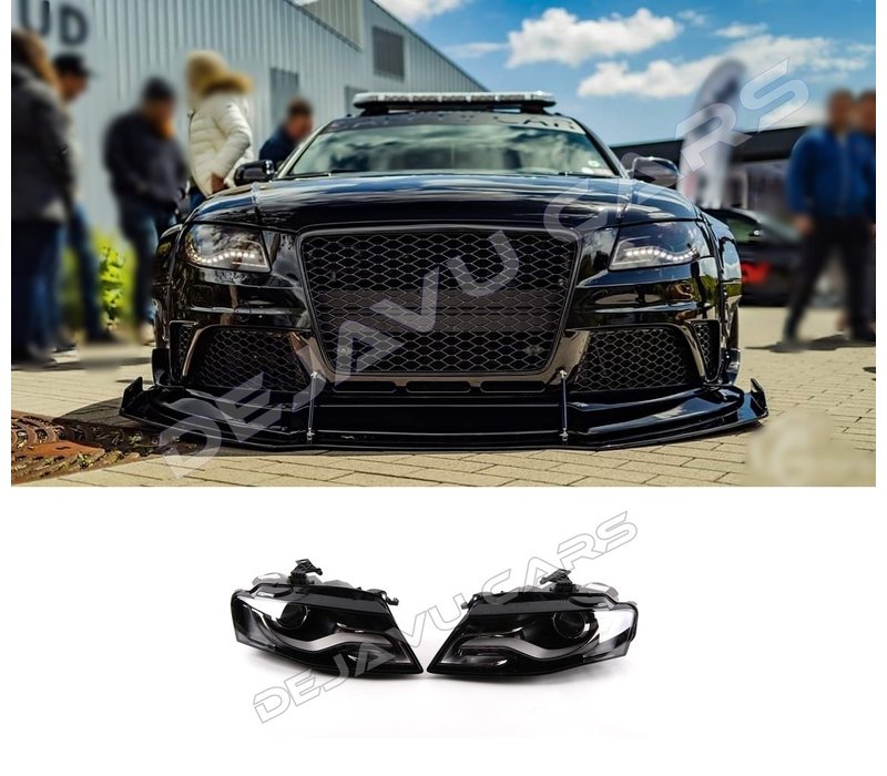 LED Scheinwerfer Bi Xenon look für Audi A4 B8