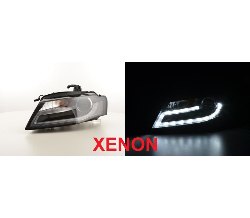 LED Scheinwerfer Bi Xenon Facelift look für Audi A4 B8