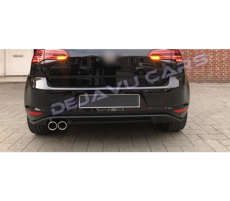 Facelift GTD Look Diffuser for Volkswagen Golf 7