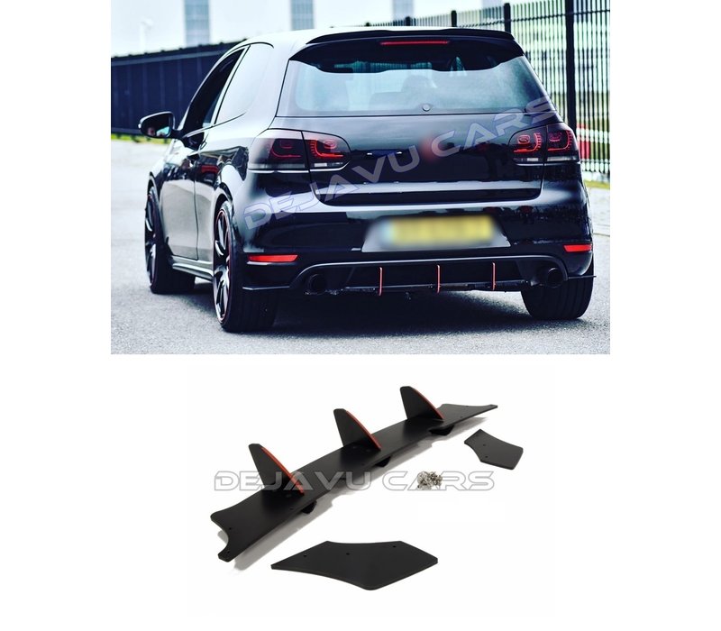 Aggressive Diffuser for Volkswagen Golf 6 GTI / Edition 35 / ED35 / 35TH