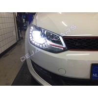 Bi Xenon Look LED Koplampen voor Volkswagen Polo 6R / 6C