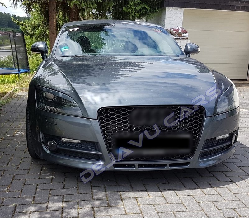 TT RS Look Front Grill Black Edition for Audi TT 8J