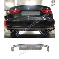 S3 Look Diffuser + Exhaust system for Audi A3 8V S line