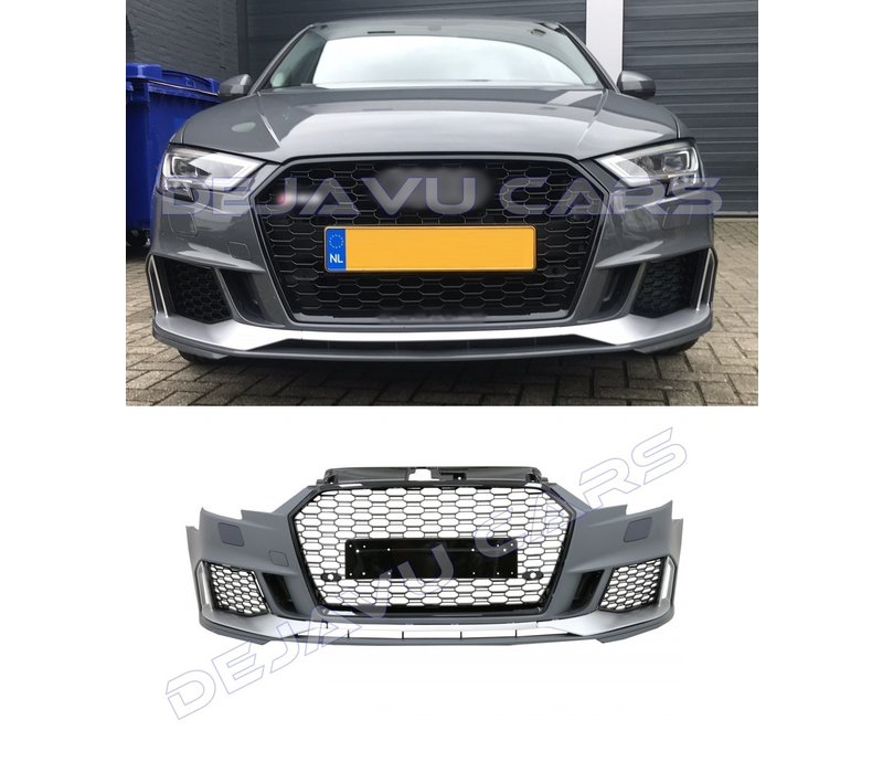 RS3 Look Front bumper for Audi A3 8V