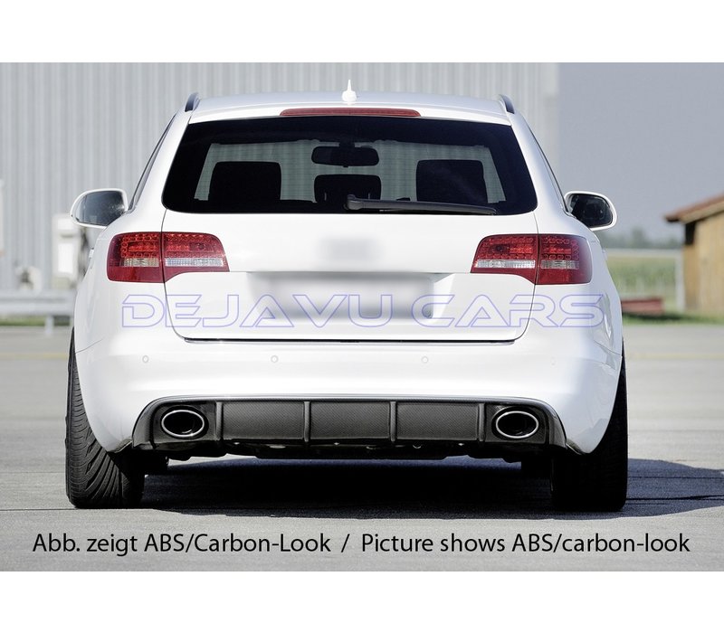 RS6 Look Diffuser for Audi A6 C6