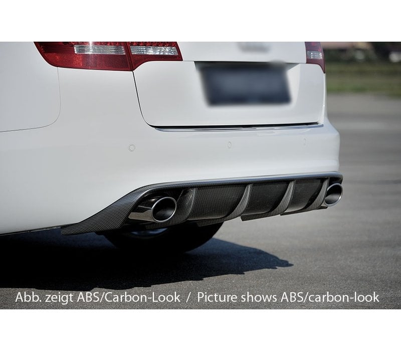 RS6 Look Diffuser for Audi A6 C6 