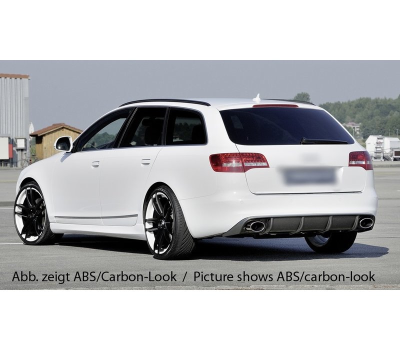 RS6 Look Diffuser for Audi A6 C6