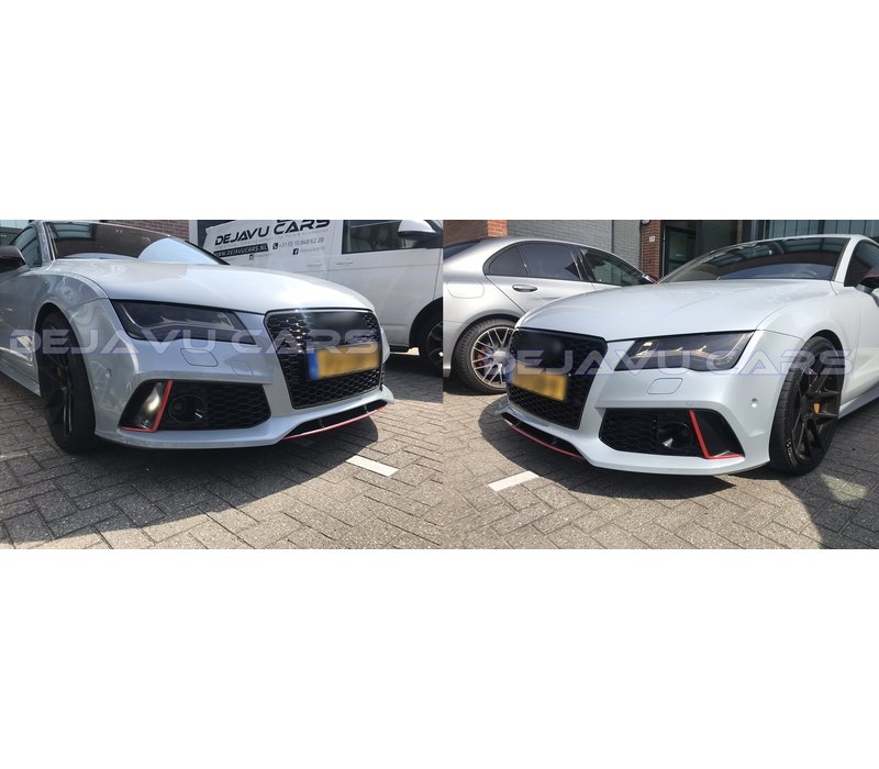 RS7 Look Front bumper for Audi A7 4G / S7 / S line