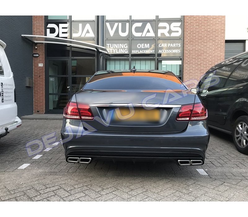 E63 AMG Look Diffuser for Mercedes Benz E-Class W212
