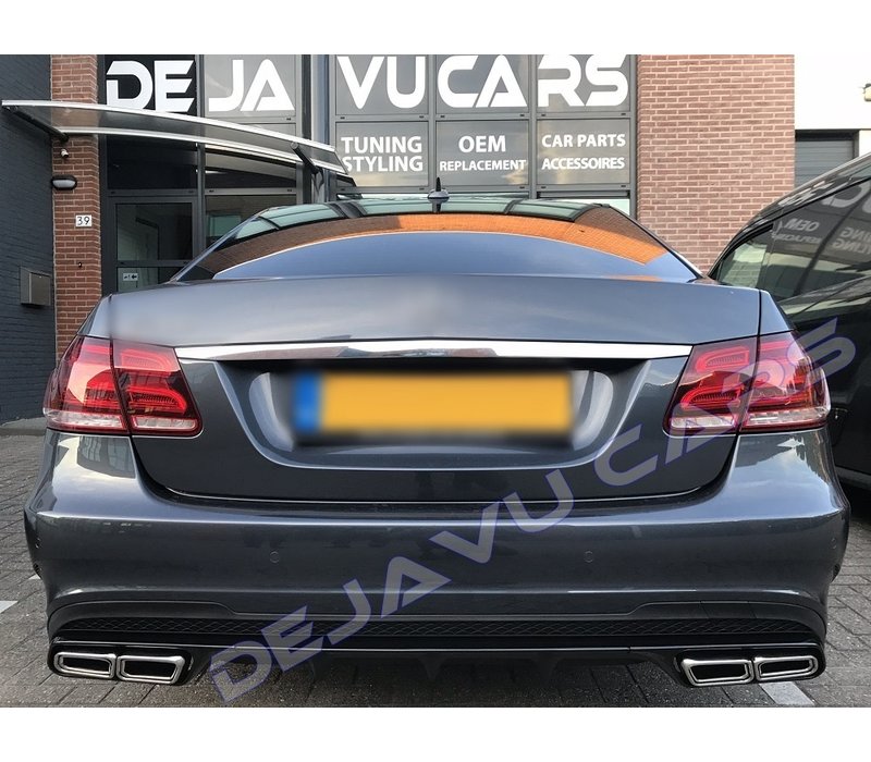 E63 AMG Look Diffuser for Mercedes Benz E-Class W212