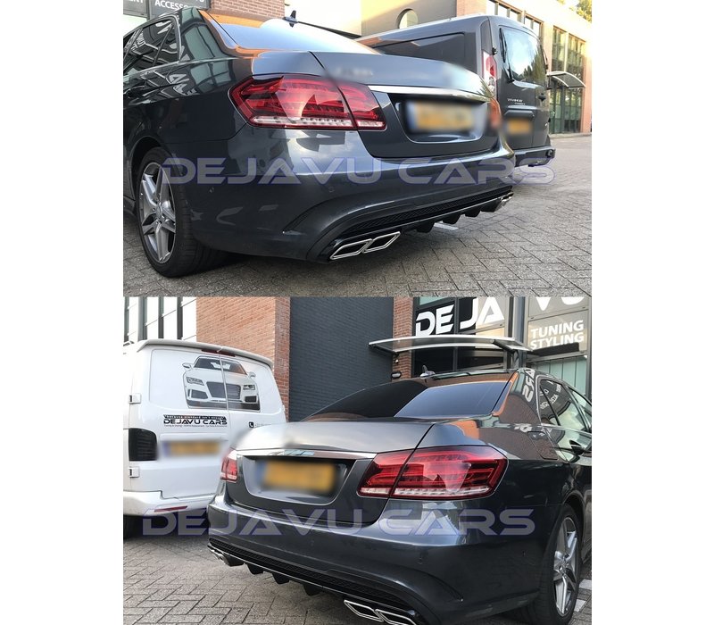 E63 AMG Look Diffuser for Mercedes Benz E-Class W212