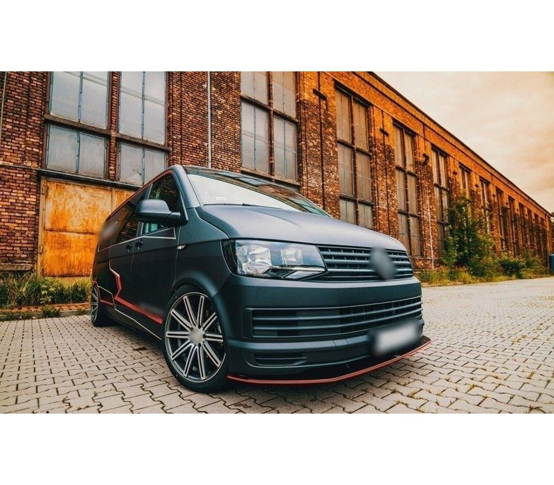 Front splitter for Volkswagen Transporter T6