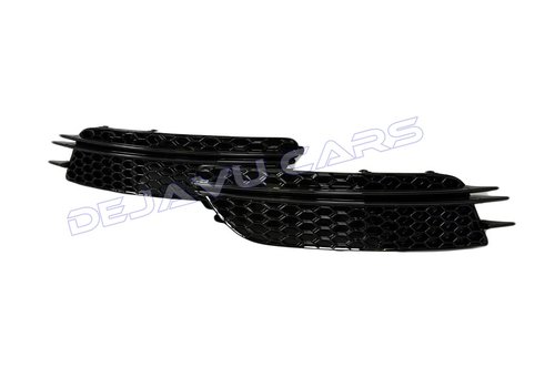 OEM Line ® RS6 Look Fog light grille Black Edition for  Audi A6 C7