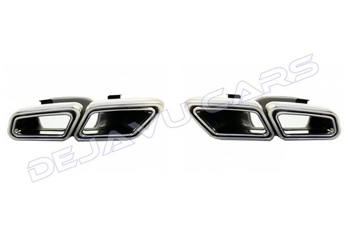 OEM Line ® AMG Look Exhaust tips for Mercedes Benz E-Class W212