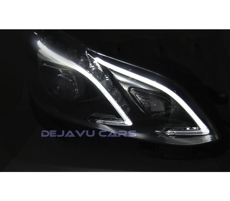 Bi Xenon Look LED Headlights for Mercedes Benz E-Class W212 Facelift