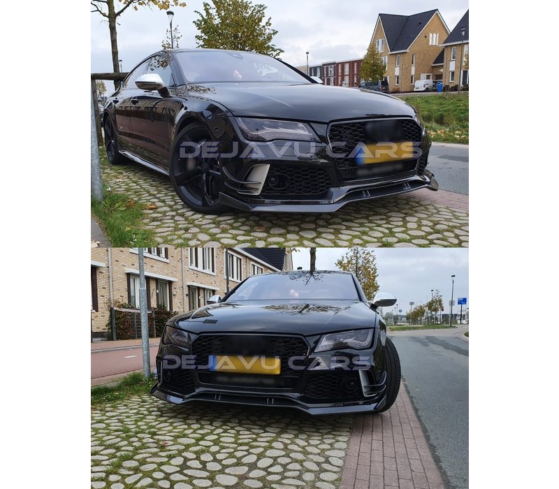 RS7 Facelift Look vordere Stoßstange für  Audi A7 4G