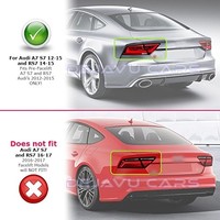 Facelift Look Dynamic LED Tail Lights for Audi A7 4G