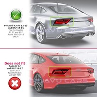 Facelift Look Dynamisch Matrix LED Rückleuchten für Audi A7 4G / S7 / RS7