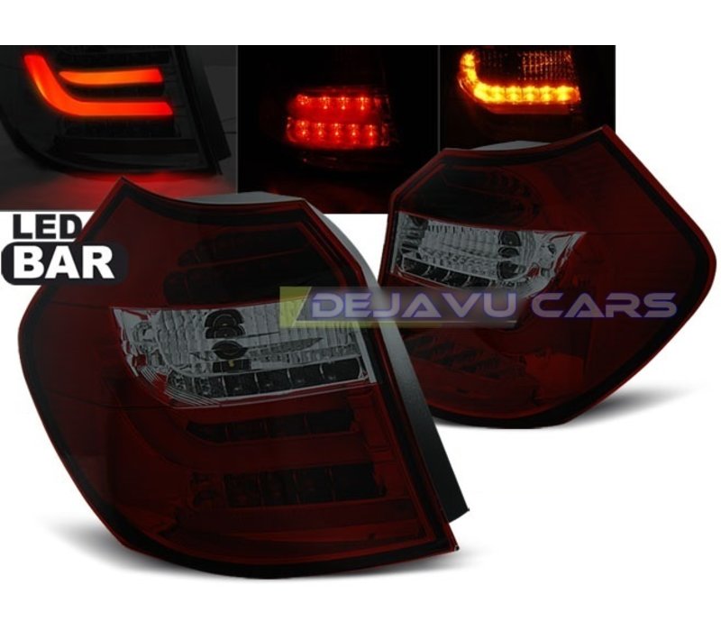 LED BAR Tail Lights for BMW 1 Series E81 / E87 - WWW.DEJAVUCARS.EU