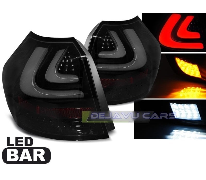 Smoke/Black LED BAR Tail Lights for BMW 1 Series E81 / E87