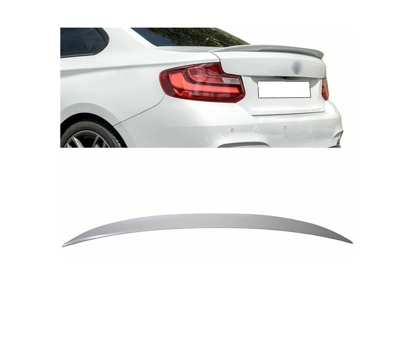 Sport Tailgate spoiler lip for BMW 2 Series F22 Coupe / M Package
