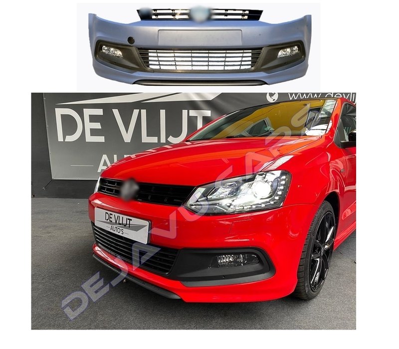 R Line Look Front bumper for Volkswagen Polo 6R / 6C