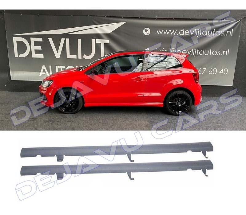 R line Look Side skirts for Volkswagen Polo 5 (6R/6C)