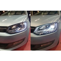 Bi Xenon Look LED Headlights for Volkswagen Polo 6R / 6C