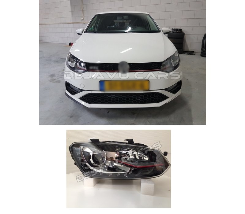 Bi Xenon Look LED Scheinwerfer für Volkswagen Polo 6R / 6C