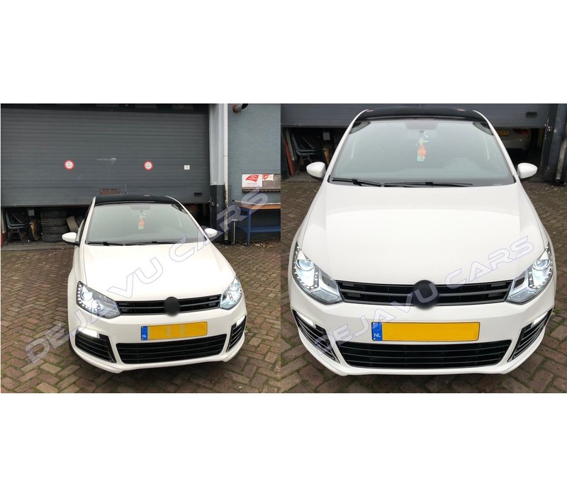 Bi Xenon Look LED Koplampen voor Volkswagen Polo 6R / 6C