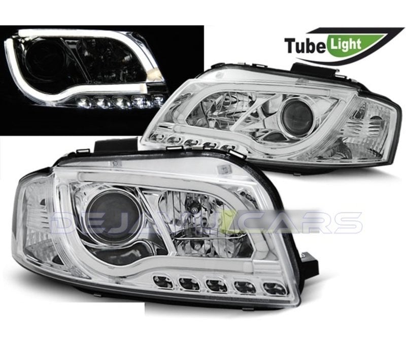 Xenon Look LED Scheinwerfer für Audi A3 8P